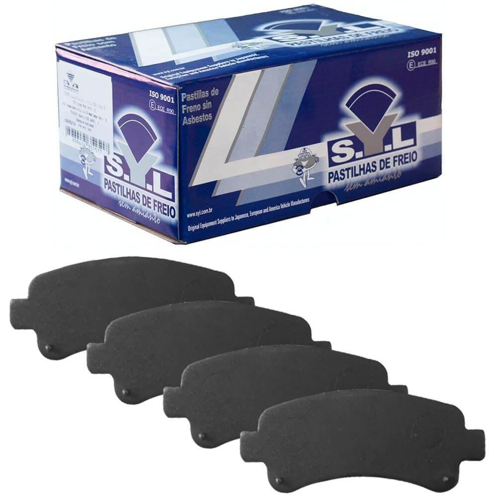 Kit Pastilha Freio Fiat Ducato 2.3 2018 A 2021 Traseira Syl