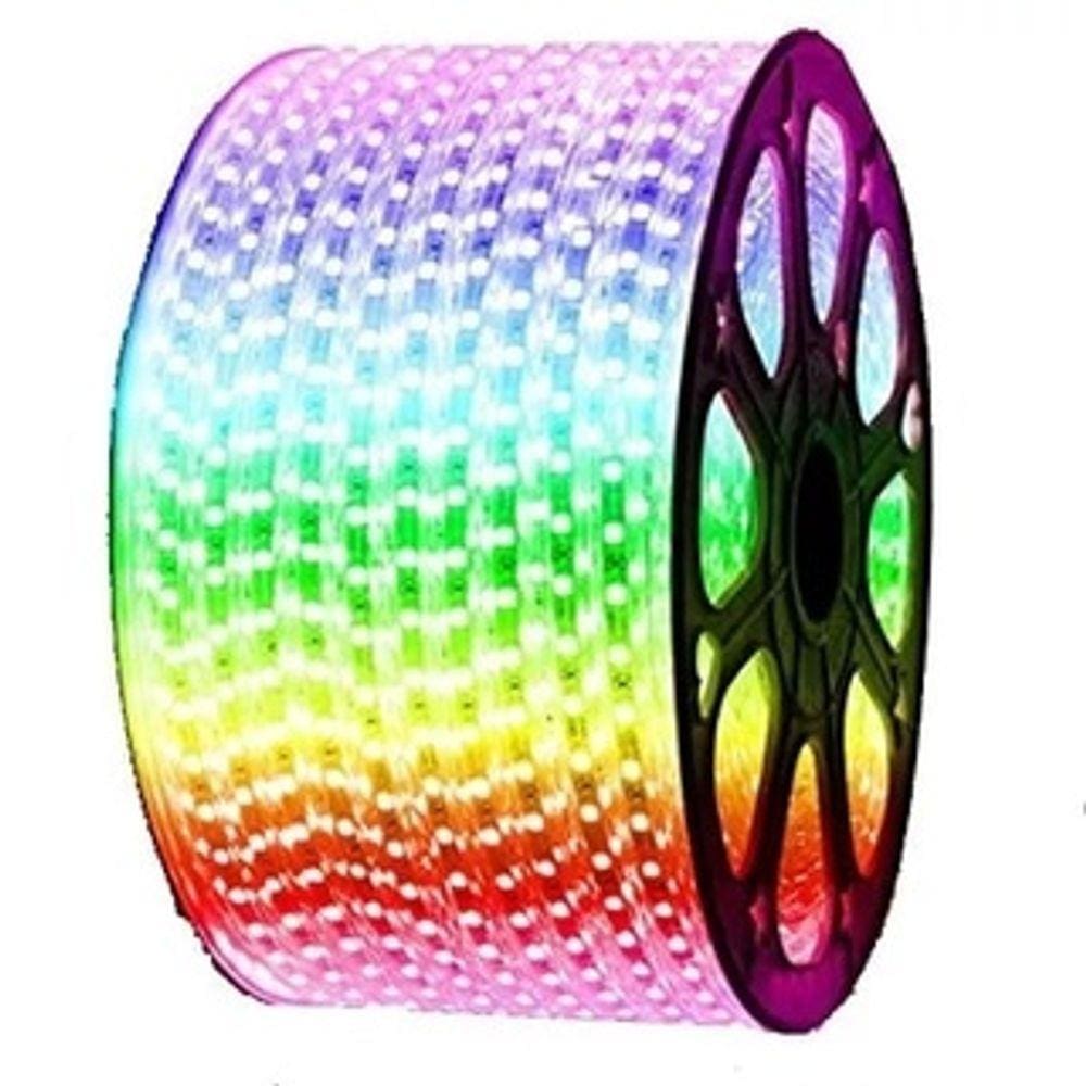 Mangueira Fita Led Rgb 5 Metro + 1 Controlador + Fonte
