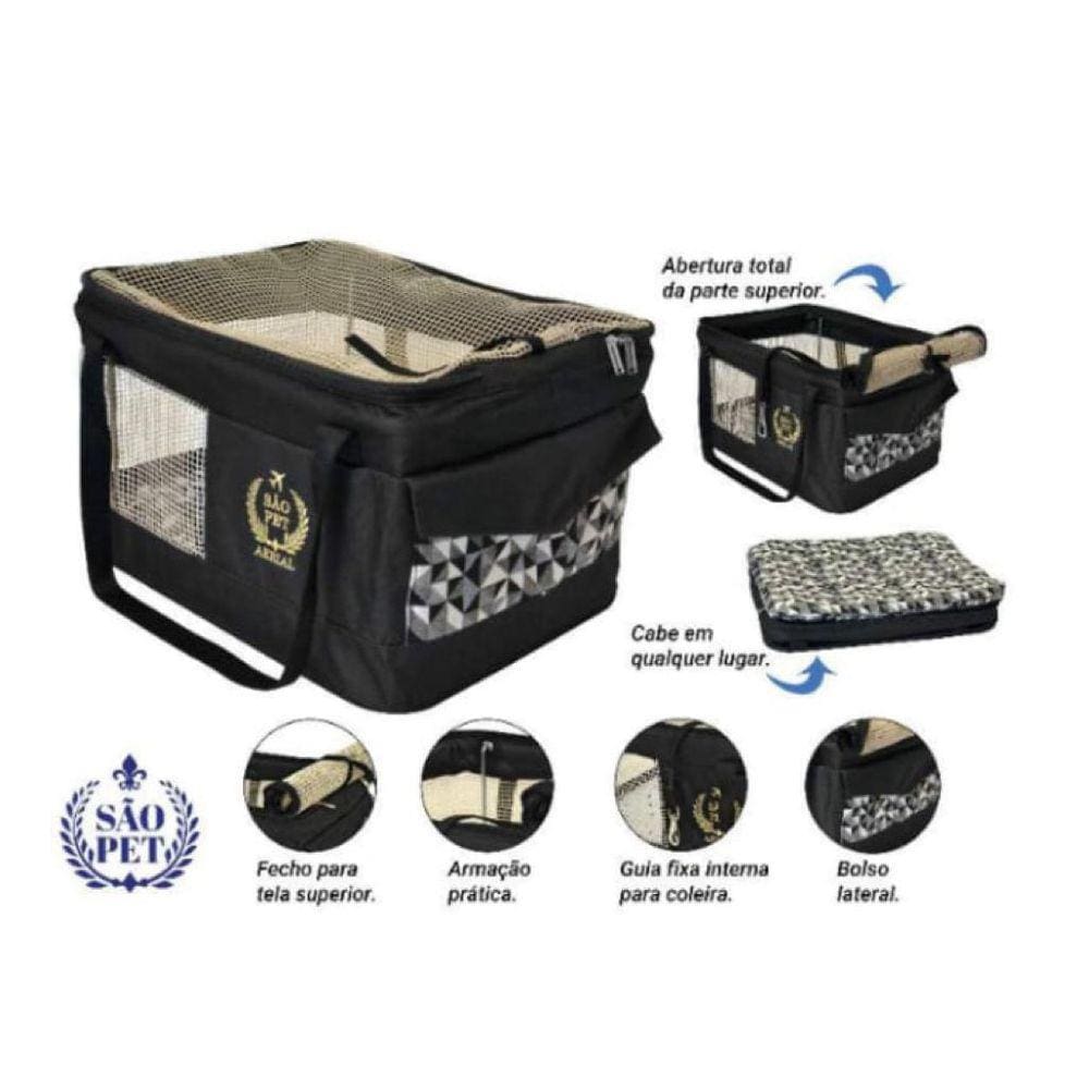 Bolsas de Viagem Para Cães e Gatos Cia Aérea Gol, Azul e Latam - São Pet