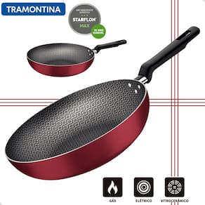 Frigideira Funda Antiaderente Tramontina Loreto 24cm 2,2 L