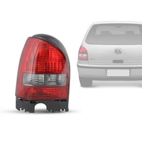 LANTERNA TRASEIRA GOL G3 99 a 05 ABA PRETA MOTORISTA