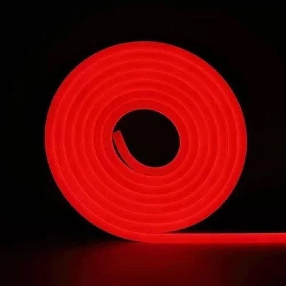 Mangueira De Led Flexivel Neon 220v Com 5mt Vm+ Conector