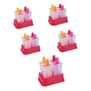 Kit 5 Forma De Picolé Com Recheio Paleta Mexicana Gourmet