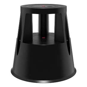 Escada Móvel Cinza Preta - Flp7175-Pt - Flashlimp