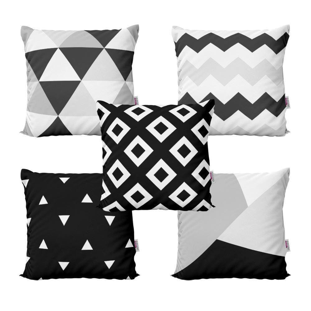 Almofadas Decorativas Geométricas Para Sofá 40X40