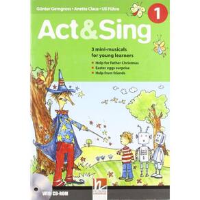 Livro ACT & SING 1 + AUDIO CD INTERNATIONAL DE VVAA HELBLIN