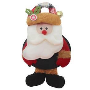 Kit 4 Enfeites De Natal Com Lousa Papai Noel 18cm