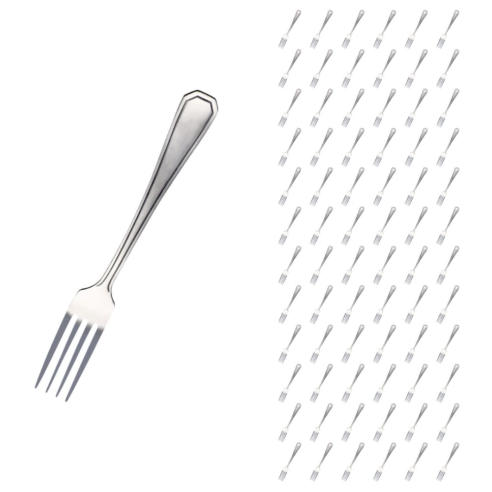 Kit Casa Garfo Inox Reforçado 72 Pçs Bar / Restaurante