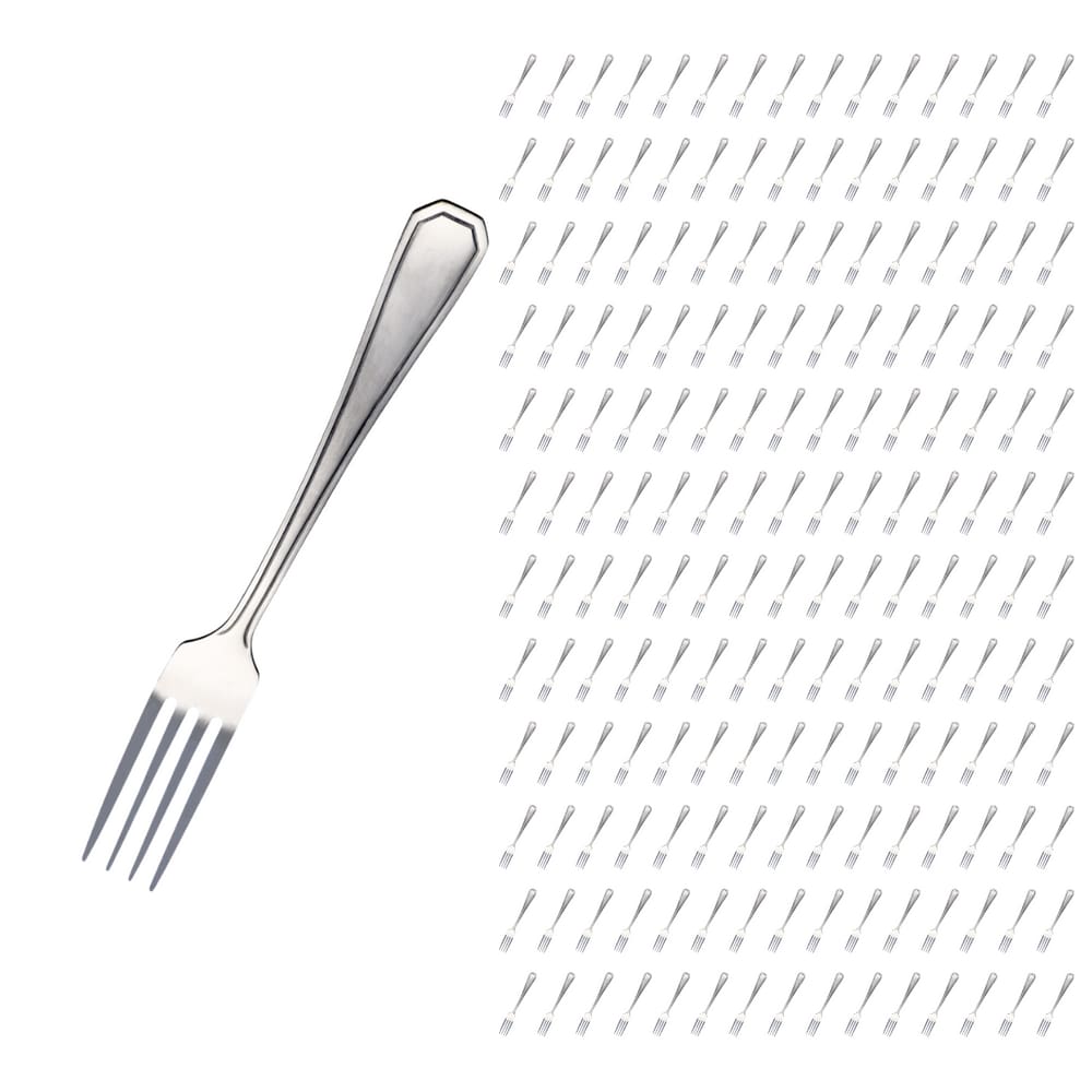 Kit Casa Garfo Inox Reforçado 180 Pçs Bar / Restaurante