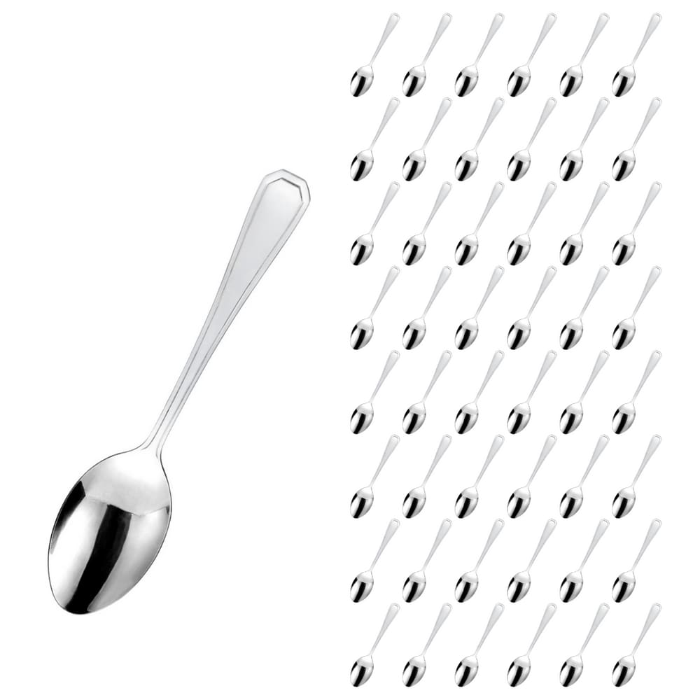 Kit Casa Colher Inox Reforçada 48 Pçs Bar / Restaurante