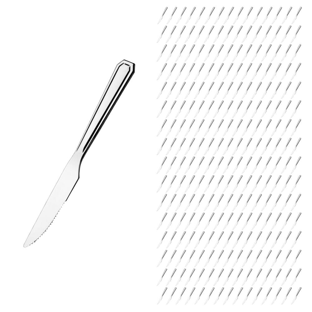 Kit Casa Faca Inox Reforçada 240 Pçs Bar / Restaurante