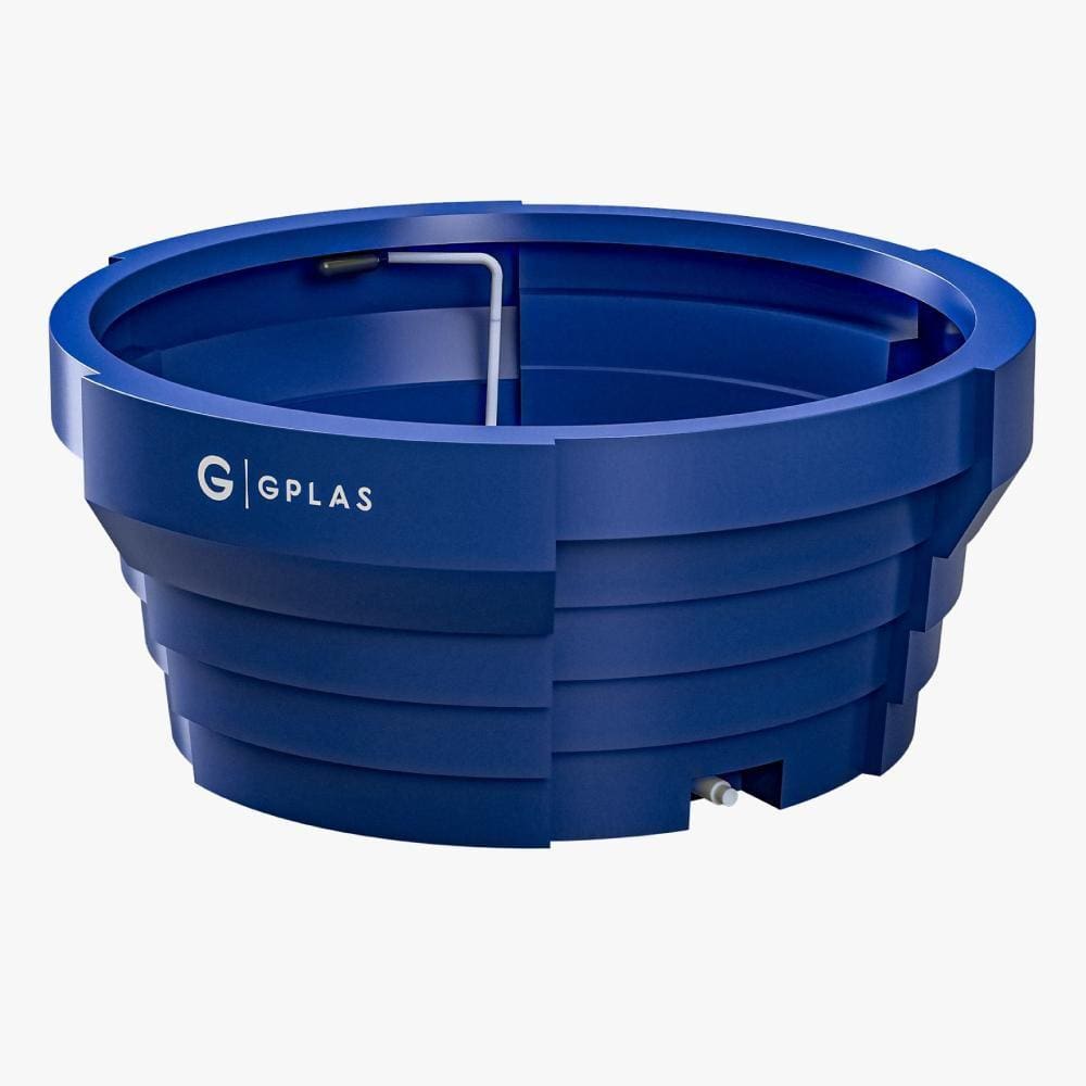 Bebedouro para Gado 500 litros Azul - Gplas