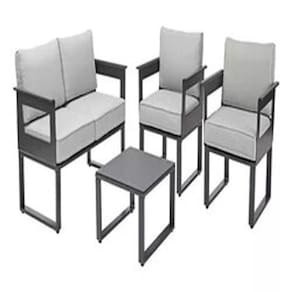 Conjunto Jardim Varanda Aluminio 4 Peças - Balcony Premium