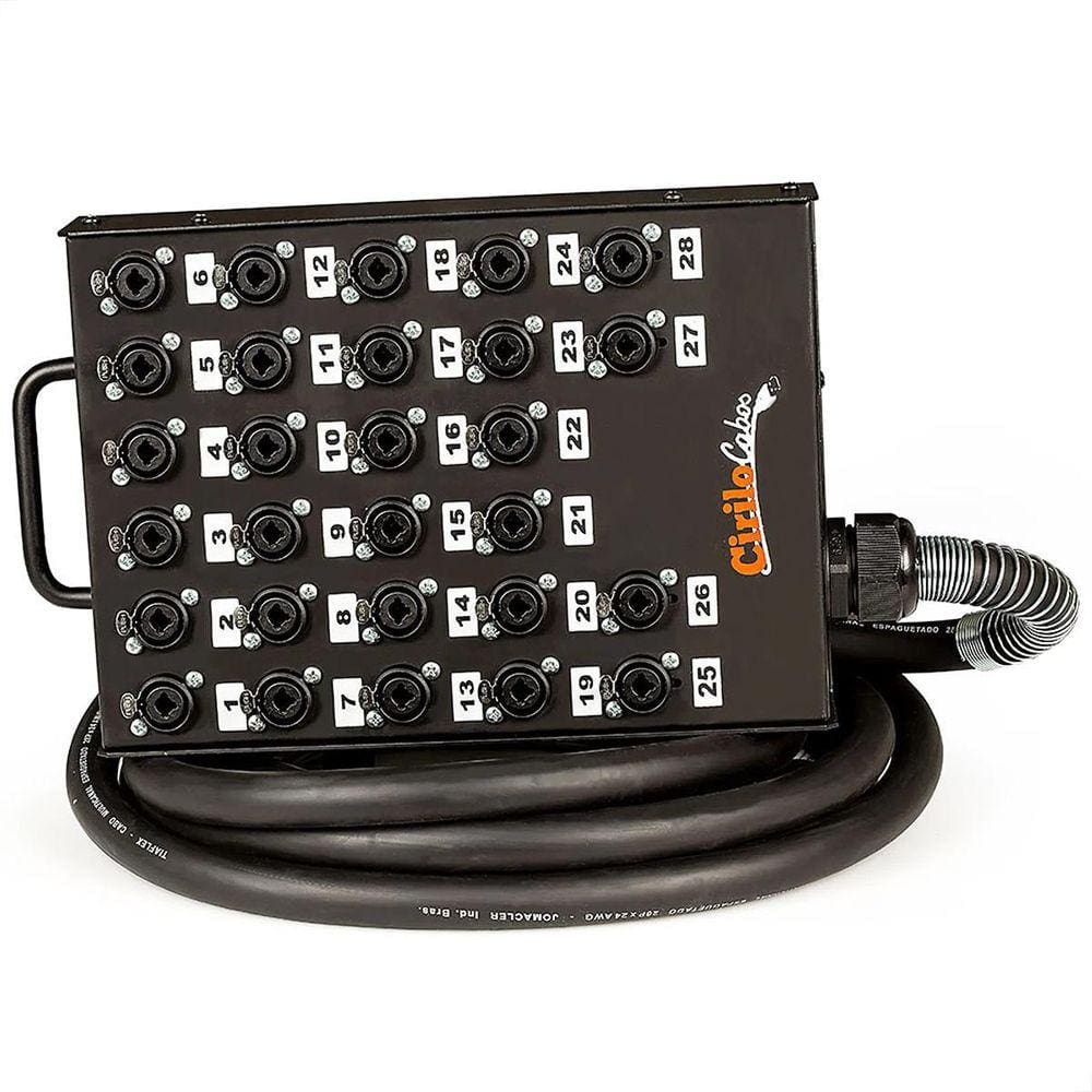 Medusa 36 Vias Com Conectores Combo - 60 Mt