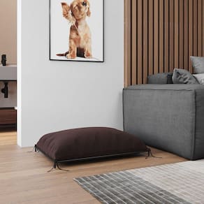 Cama Caminha Pet Tati Raças Pequenas - Marrom - Preto