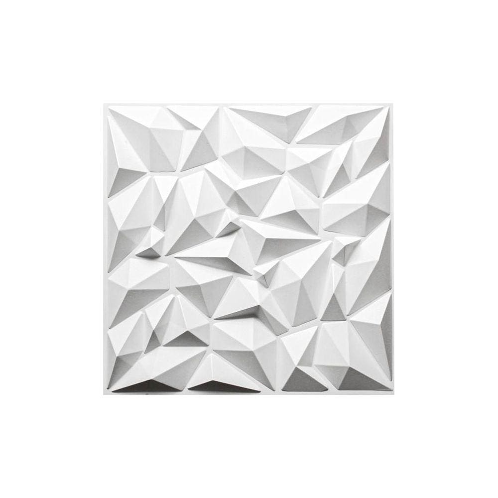 28 Placas Revestimento 3D 0,5Mm Plastico Relevo Quarto Choc