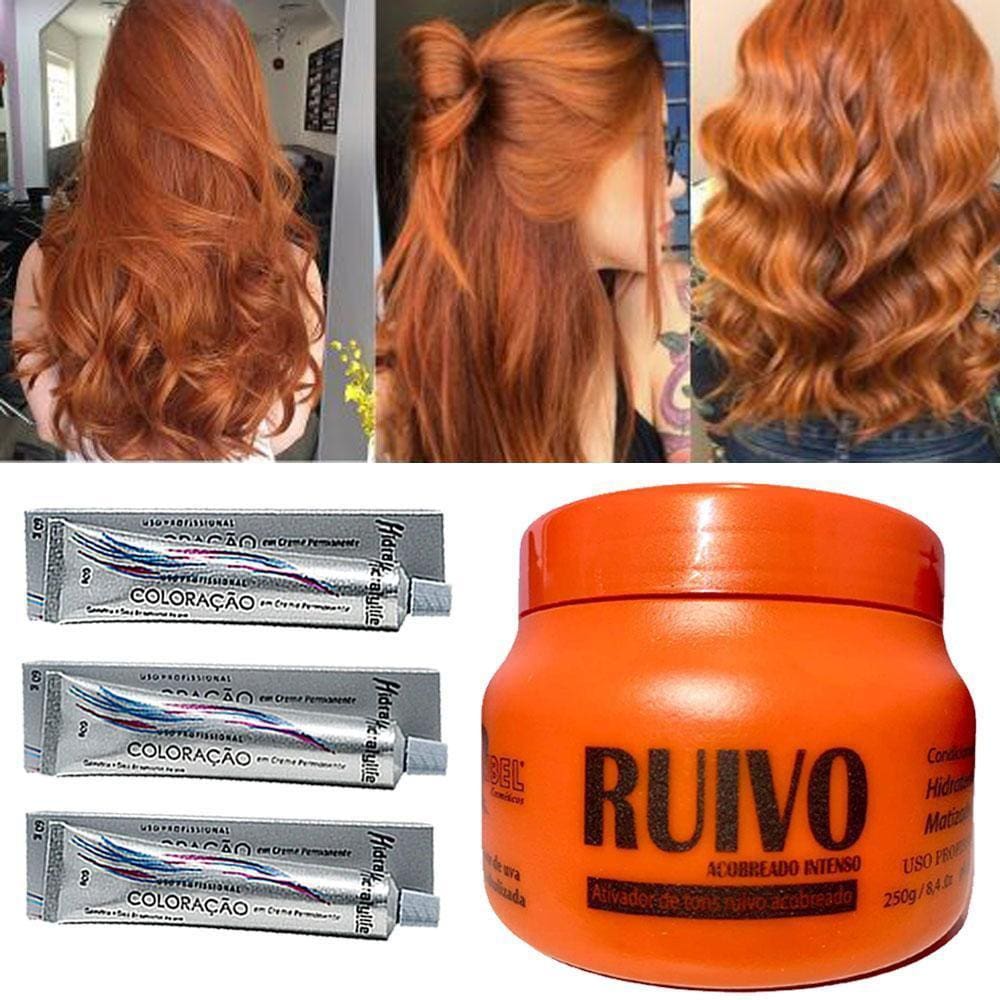 Ruivando Shop - Inspiração: Ruivo Fechado Igora 6-77 Louro Escuro Cobre  Intenso www.ruivandoshop.com.br/Igora-677-louro-escuro-acobreado-intenso  BASE: Para chegar ao tom desejado o seu cabelo deve estar próximo a cor  base do ruivo que você