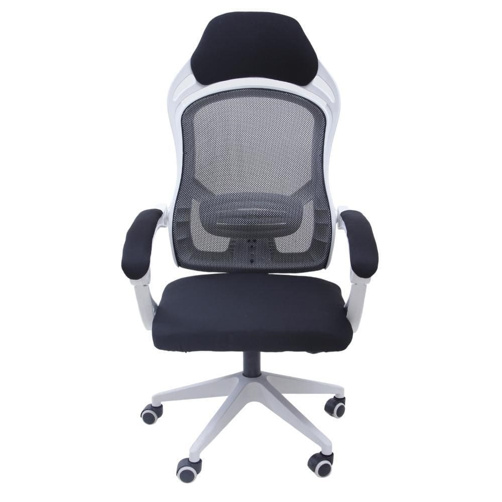 Cadeira de Escritório Presidente com Rodinha Fortt Trento Branca - CPF09-B