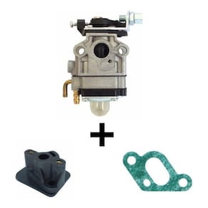 Carburador P/ Roçadeira 33cc + Flange Admissão + Jogo Junta