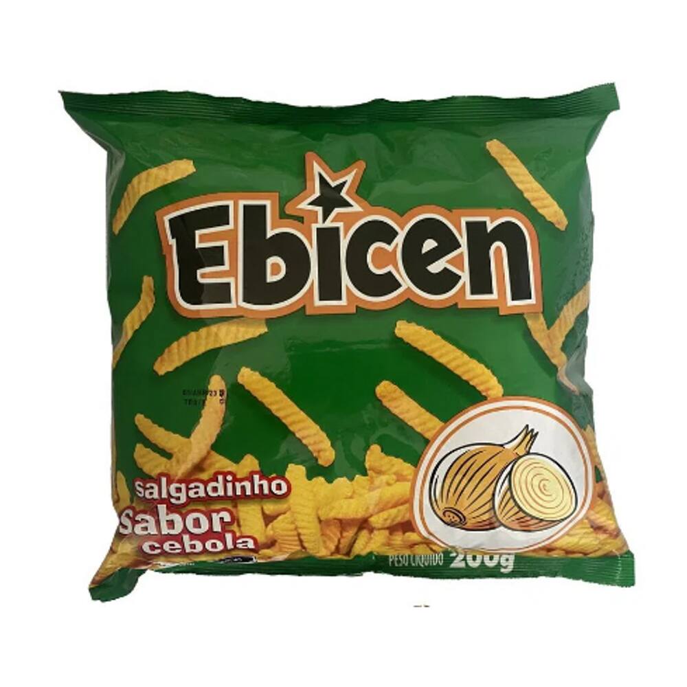 Salgadinho Ebicen Cebola 200g - Ebicen