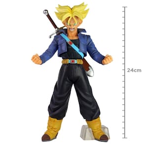 Boneco Dragon Ball Super Trunks Galick Gun Super Saiyajin Banpresto