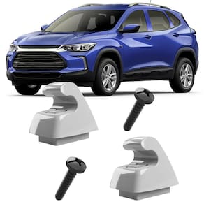 2 Grampos Presilhas Suporte com Parafuso do Quebra Sol Tracker 2020 2021 2022 2023