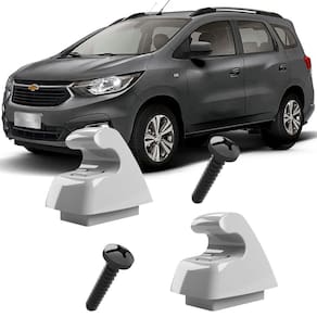 2 Grampos Presilhas Suporte com Parafuso do Quebra Sol Spin 2019 2020 2021 2022 2023