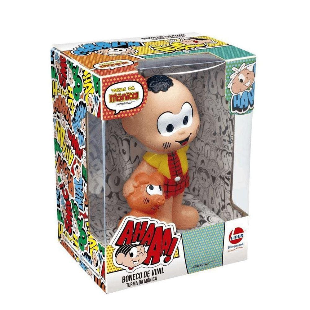 Boneco Vinil do Cascao Coleção Turma da Monica 17cm Lider