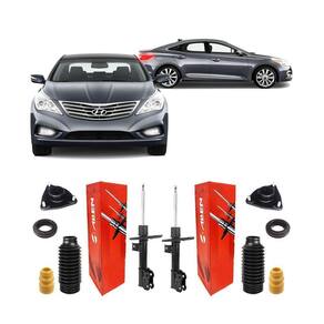 Par Amortecedor + Kit Dianteiro Hyundai Azera 2011 Até 2013