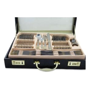Faqueiro 84Pcs Designer Alemão Super Luxuoso