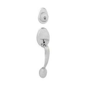 Fechadura Retrô Blim Blim Inox Escovado - Externa Fosca