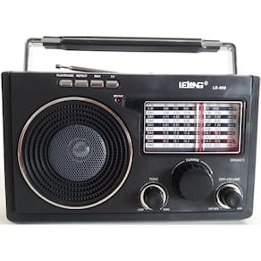 Rádio Lelong Retrô Le-609 Antigo Usb Sd Recarregável