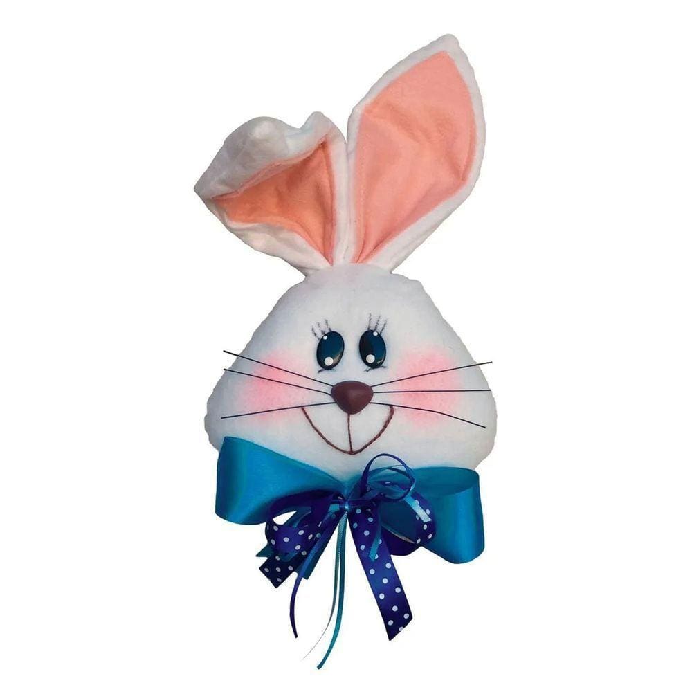 Enfeite Decorativo Coelho De Páscoa Tecido 30cm