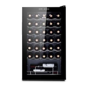 Adega Climatizada 34 Garrafas Compressor Painel Touch Full Glass EAC34G 220V - EOS