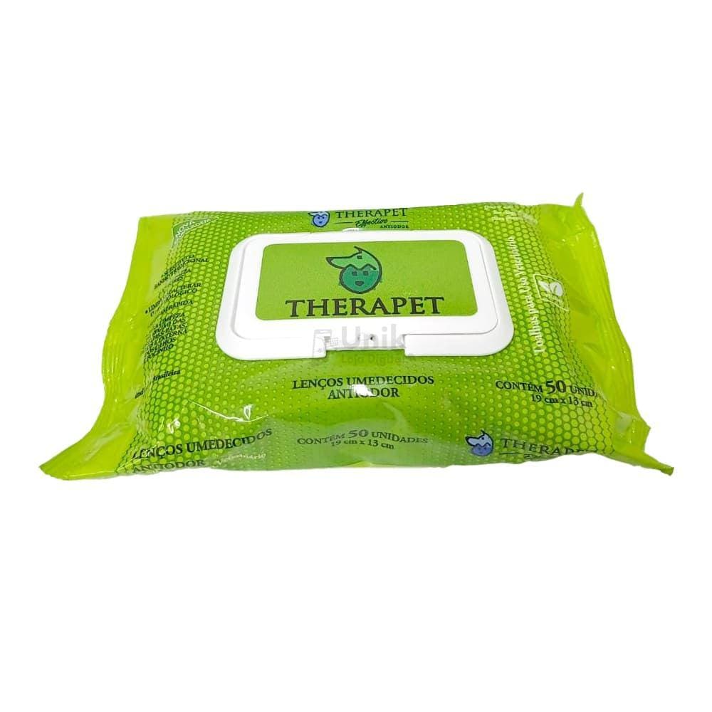 Lenço Umedecido Antiodor Flowpack 50un Therapet