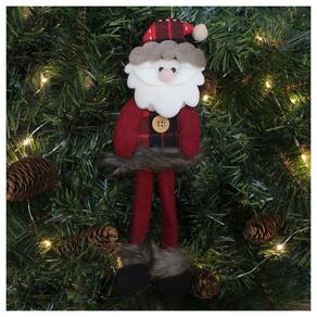 Enfeite Pendente Para árvore De Natal Papai Noel 28cm
