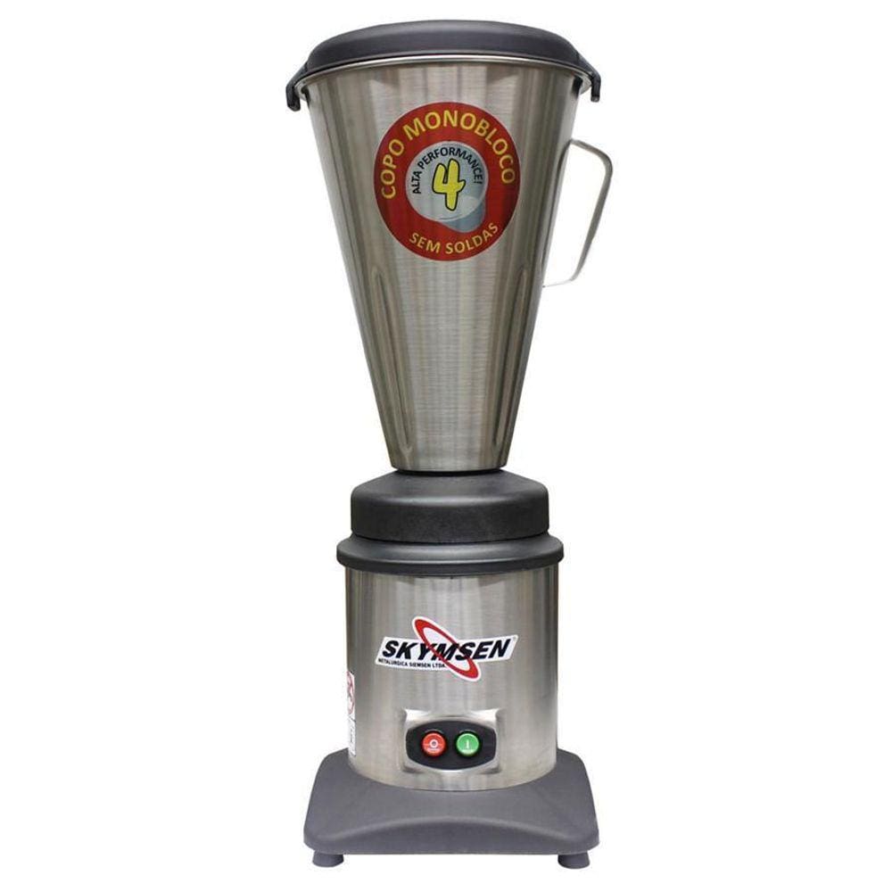 Liquidificador Inox 4L Alta Rotaçao Ta-04Mb-N Skymsen 127V