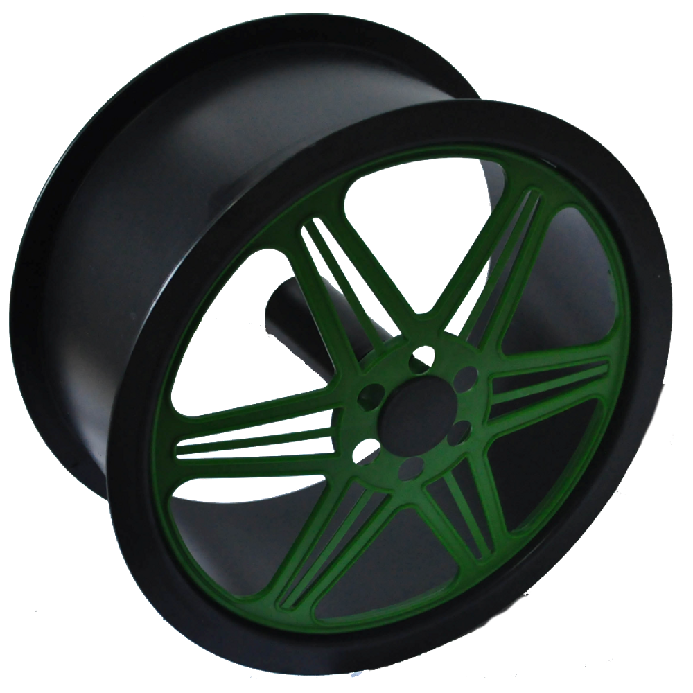 Carretilha Grande 26 Cm Para Pipa - Verde