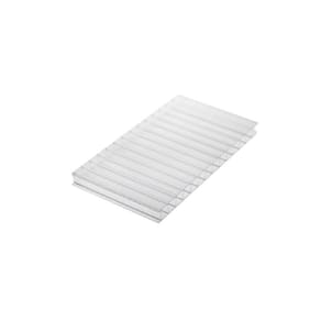 Chapa de Policarbonato Alveolar Cristal 4mm - 2,10m x 1,50m