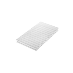 Chapa de Policarbonato Alveolar Cristal 4mm - 2,10m x 3,00m