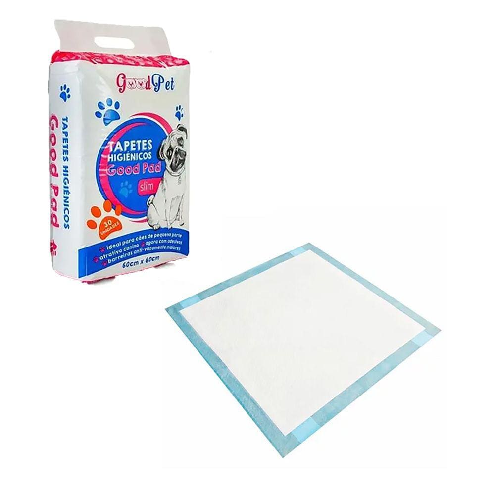 Tapete Higienico Petlike Good Pad 60X60Cm C/30 Unidades