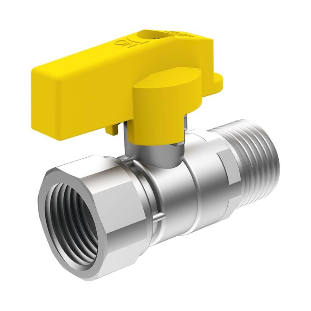 Valvula Reta Gas Mxf 1/2 Roco