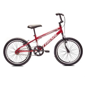Bicicleta Aro 20 Infantil Bmx Cross Tridal Bike Vermelho