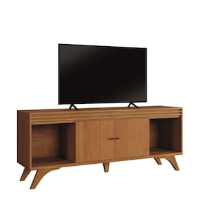 Rack Madrid 2 Portas Detalhe Ripado - Mavaular Naturale