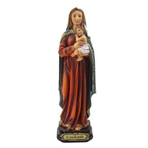 Imagem Nossa Senhora Da Saúde Importada Resina 20 Cm