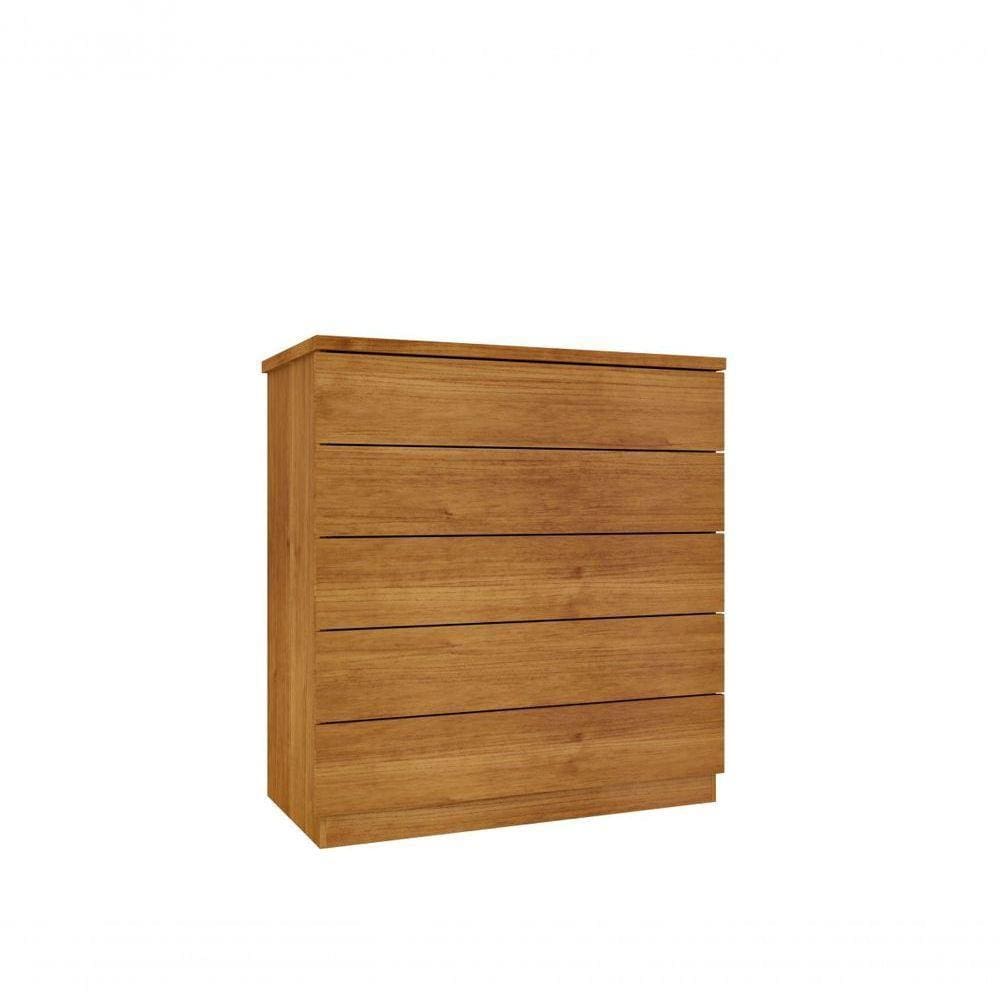 Comoda Premium 5 Gavetas Tcil Cinamomo
