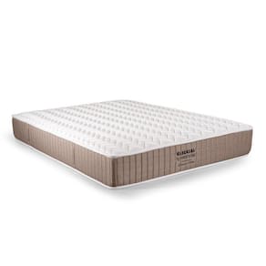 Colchão Casal Mola Ensacada 28x138x188cm Firm Cronos By Herval One Side Pillow CabeCasa MadeiraMadeira Branco/Bege