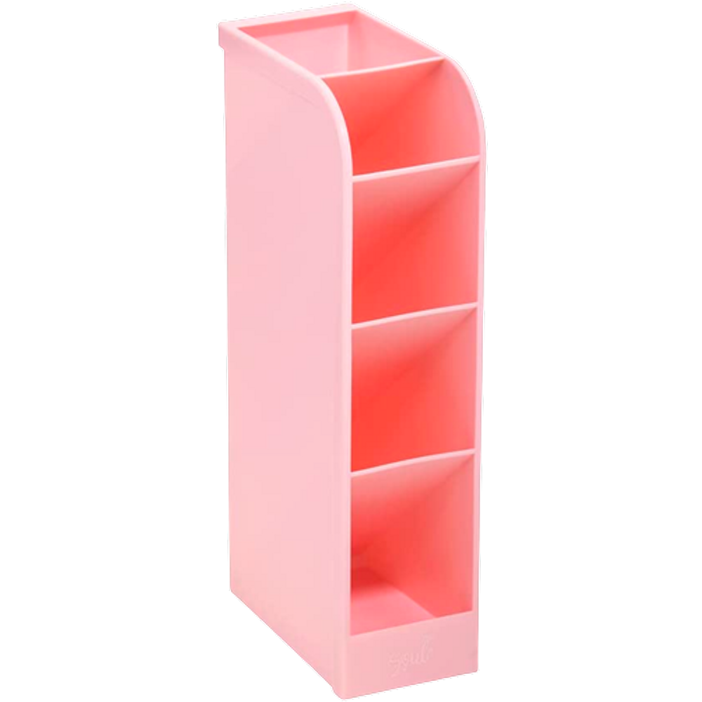 Organizador Vertical Multiuso Cor Rosa Marca BRW
