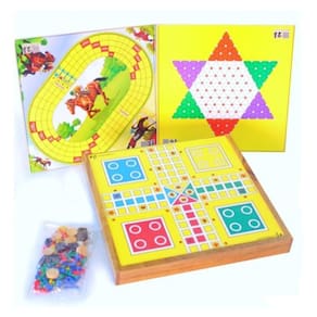 Tabuleiro Jogo Ludo Dama Xadrez Chinê Hipismo Torrinha Torre