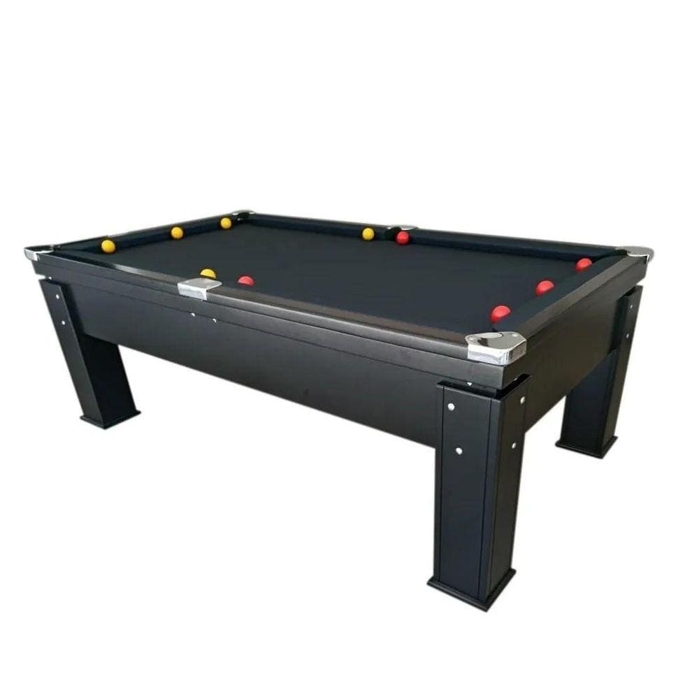 Jogo Mini Mesa de Bilhar Sinuca Compacta em Madeira Snooker com 2